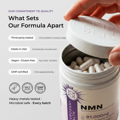 NMN kosttilskud - kapsler 900 mg