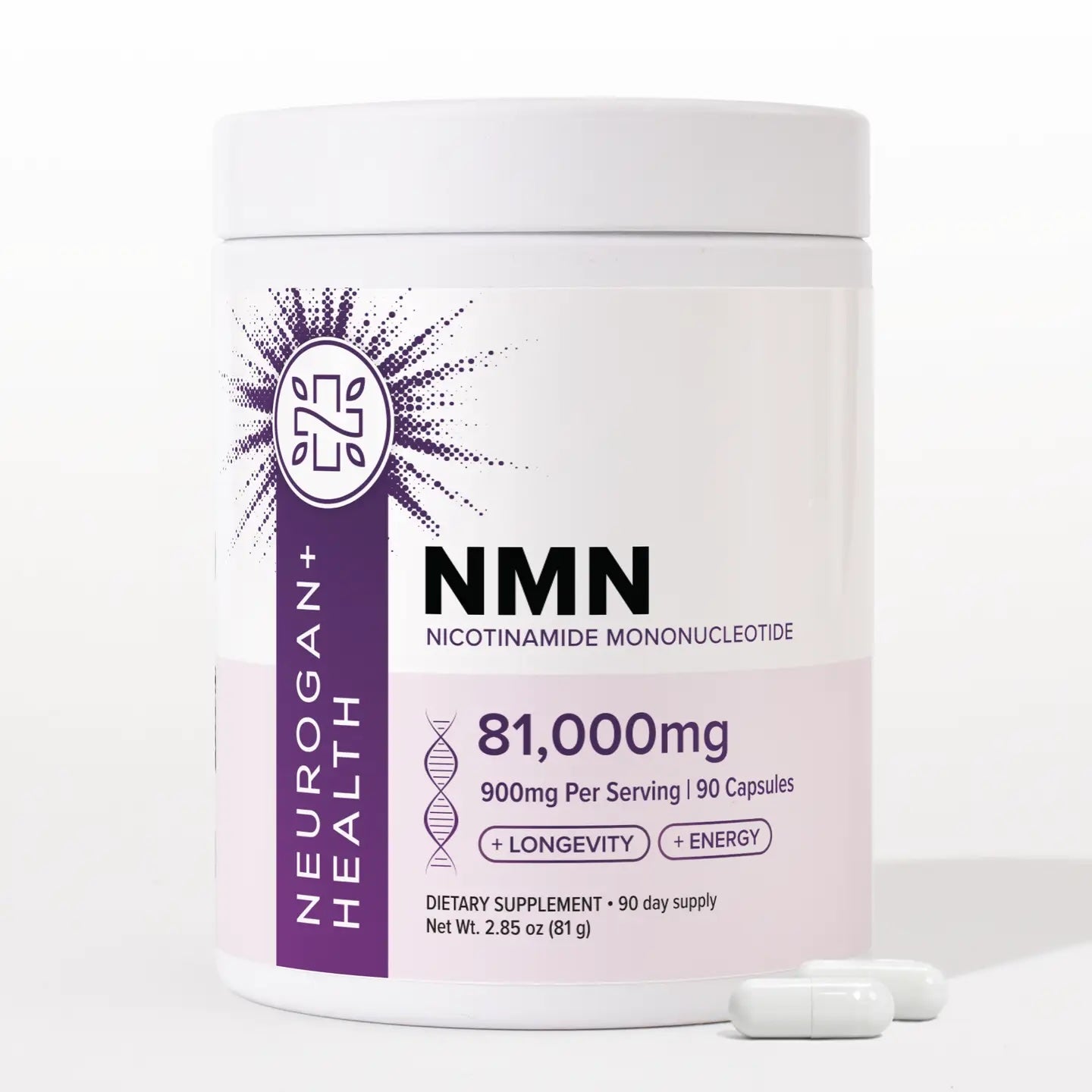 NMN kosttilskud - kapsler 900 mg